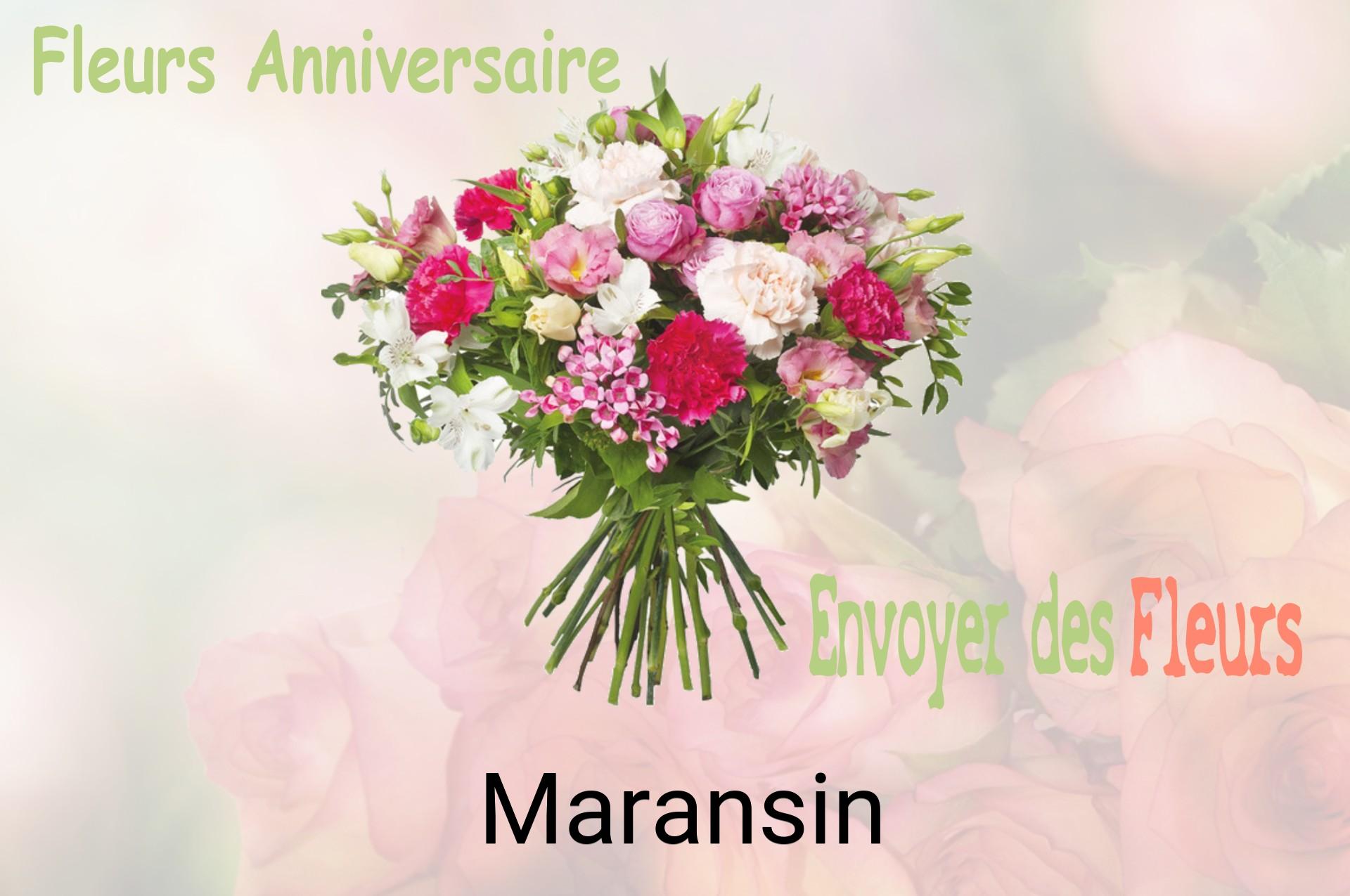 Bouquet de fleurs d’anniversaire livré à Maransin