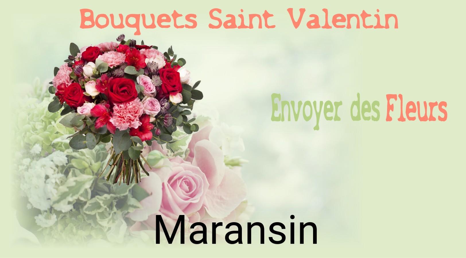 Roses de Saint-Valentin livrées à Maransin